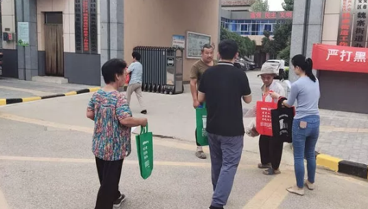 晋城市无纺布袋上的“大文章”